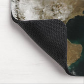 Ash plume van de uitbarsting van Chaiten vulcano,  Muismat (Hoek)