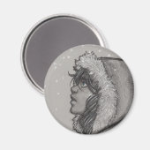 Ash & Sneeuw Magneet (Voorkant / Achterkant)