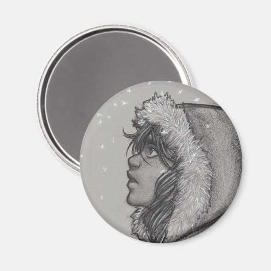 Ash & Sneeuw Magneet (Voorkant / Achterkant)