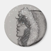 Ash & Sneeuw Magneet (Voorkant)