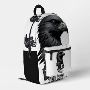 Ash-Tone Eagle Focus Design Bedrukte Rugzak