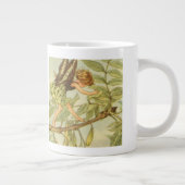 Ash Tree Fairy loopt op Branch Grote Koffiekop (Rechts)