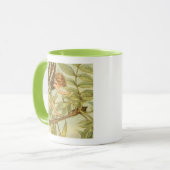 Ash Tree Fairy loopt op Branch Mok (Voorkant links)