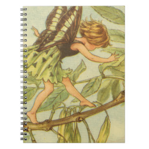 Ash Tree Fairy loopt op Branch Notitieboek