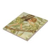 Ash Tree Fairy loopt op Branch Tegeltje (Zijkant)