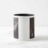 Ash vlekt op de Russische Shiveluch vulcanooOoO® Â Mok (Midden)