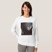 Ash vlekt op de Russische Shiveluch vulcanooOoO® Â T-shirt (Voorkant volledig)