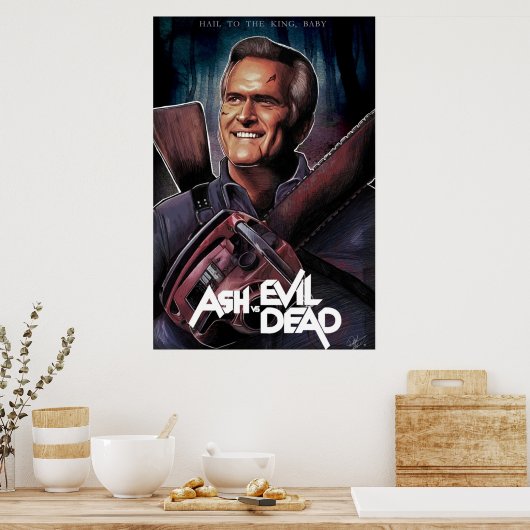 Ash vs. Evil Dead Fanart Poster (Keuken)