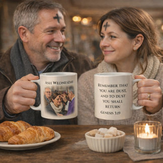 Ash Wednesday – Receiving Ash Cross Koffiemok