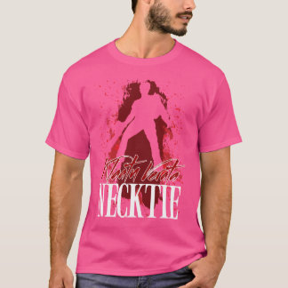 Ash Williams Quote Klaatu Verata stropdas T-shirt