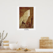 Ash Woensdag door Carl Spitzweg Poster (Keuken)