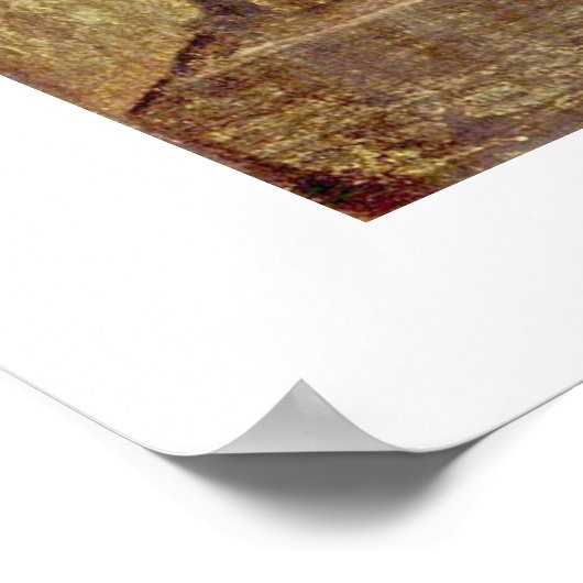 Ash Woensdag door Carl Spitzweg Poster (Hoek)