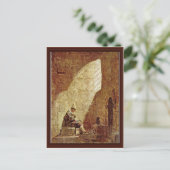 Ash Woensdag, door Spitzweg Carl Briefkaart (Staand voorkant)