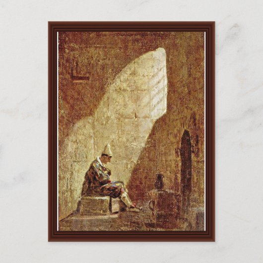 Ash Woensdag, door Spitzweg Carl Briefkaart (Voorkant)