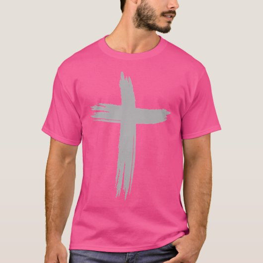 Ash Woensdag Jezus Christelijke T-shirt (Voorkant)