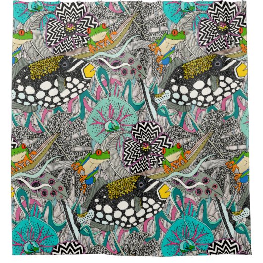 ASHA-omhulsel Douchegordijn (Voorkant)