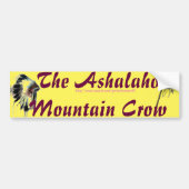 Ashalaho-Mountain Crow Bumpersticker (Voorkant)