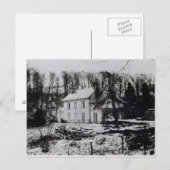 Asham House bij Beddingham in East Sussex Briefkaart (Voorkant / Achterkant)