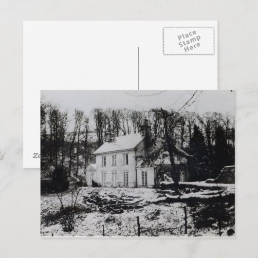 Asham House bij Beddingham in East Sussex Briefkaart (Voorkant / Achterkant)