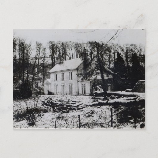 Asham House bij Beddingham in East Sussex Briefkaart (Voorkant)