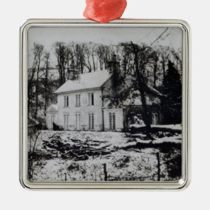 Asham House bij Beddingham in East Sussex Metalen Ornament