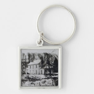 Asham House bij Beddingham in East Sussex Sleutelhanger