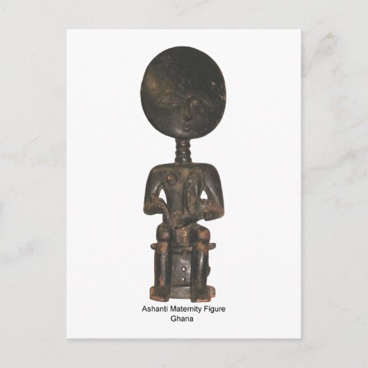 Ashanti Matmoederschapscijfer Briefkaart (Voorkant)