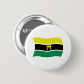 Ashanti People Flag Button (Voorkant /achterkant)