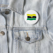 Ashanti People Flag Button (In situ)