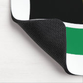 Ashanti People Flag Mousepad Muismat (Hoek)