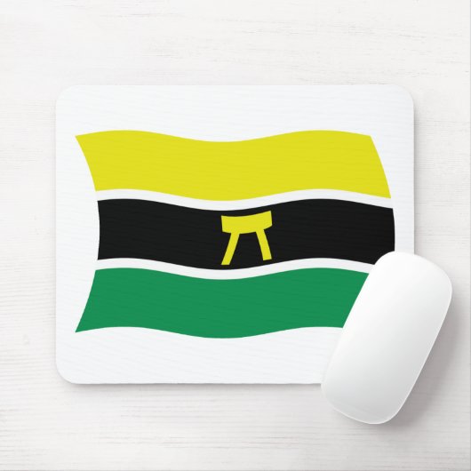 Ashanti People Flag Mousepad Muismat (Met muis)