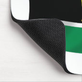 Ashanti People Flag Mousepad Muismat (Hoek)