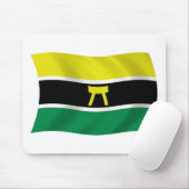 Ashanti People Flag Mousepad Muismat (Met muis)