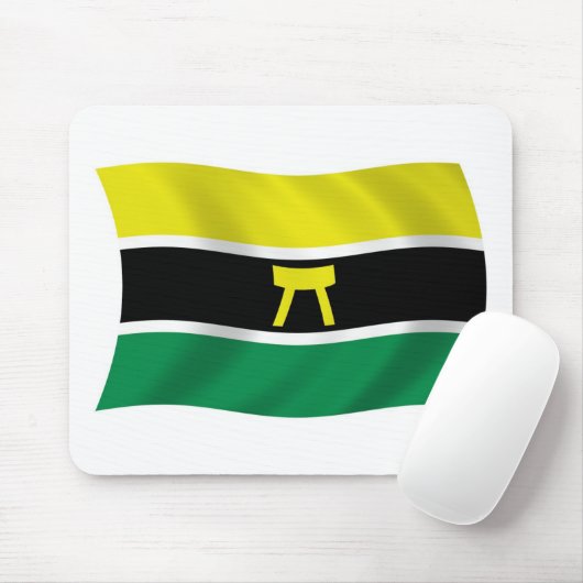 Ashanti People Flag Mousepad Muismat (Met muis)