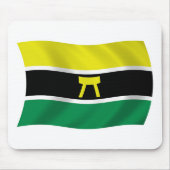 Ashanti People Flag Mousepad Muismat (Voorkant)
