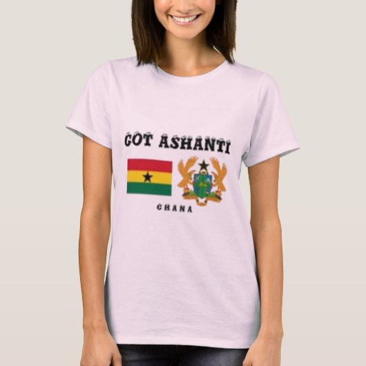 Ashanti Tribe Ghana T-Shirt (Voorkant)