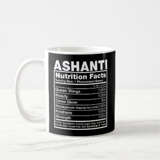 Ashanti Voeding Feiten Ashanti Naam Koffiemok