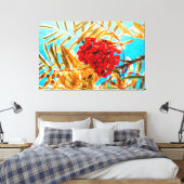 Ashberry artistiek canvas afdruk (Insitu (Slaapkamer))