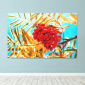 Ashberry artistiek canvas afdruk (Insitu (Houten vloer))