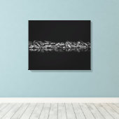 Ashbridges Bay Breakwall 1 Canvas Afdruk (Insitu (Houten vloer))