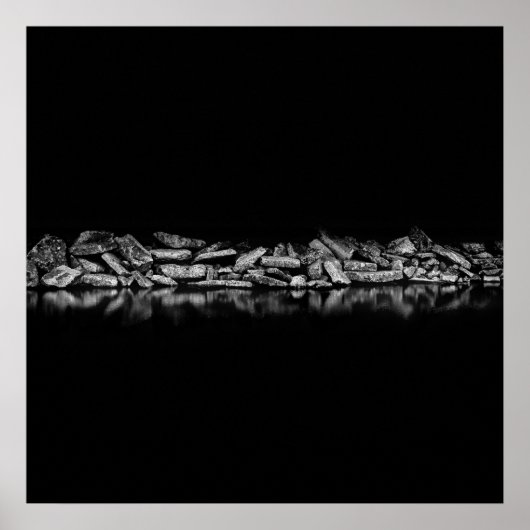 Ashbridges Bay Breakwall 1 Poster (Voorkant)