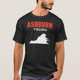 Ashburn Virginia USA State America Travel Virginia T-shirt