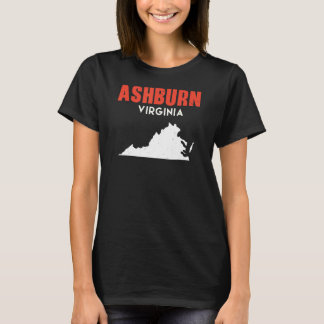 Ashburn Virginia USA State America Travel Virginia T-shirt
