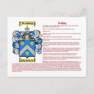 Ashby (betekenis) briefkaart
