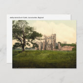 Ashby-de-la-Zouch Castle, Leicestershire, Engeland Briefkaart (Voorkant / Achterkant)