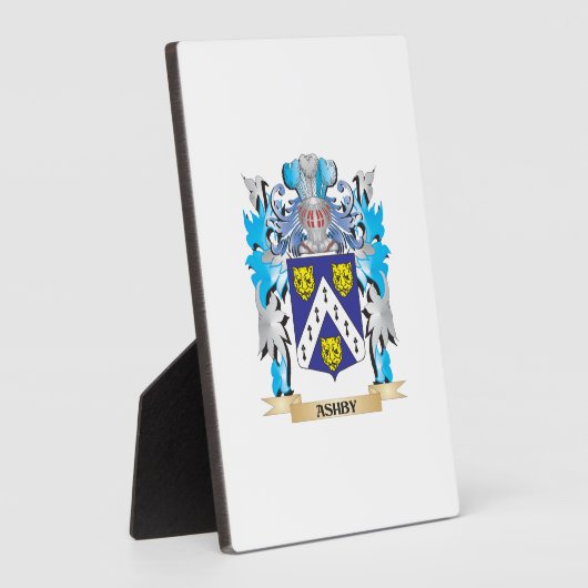 Ashby-wapenschild Fotoplaat (Zijkant)