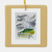 Ashcombe Mill kerstversiering Keramisch Ornament (Voorkant)