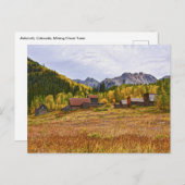 Ashcroft, Colorado-mijnstad Briefkaart (Voorkant / Achterkant)