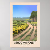 Ashdown Forest Reisposter Poster (Voorkant)