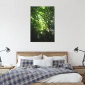 Ashdown Forest Winnie de Pooh Woodland Walk Canvas Afdruk (Insitu (Slaapkamer))